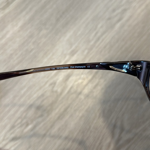 Oakley Chino Scarf Pink Champagne Frame Glasses New Without Tag - Picture 3 of 8